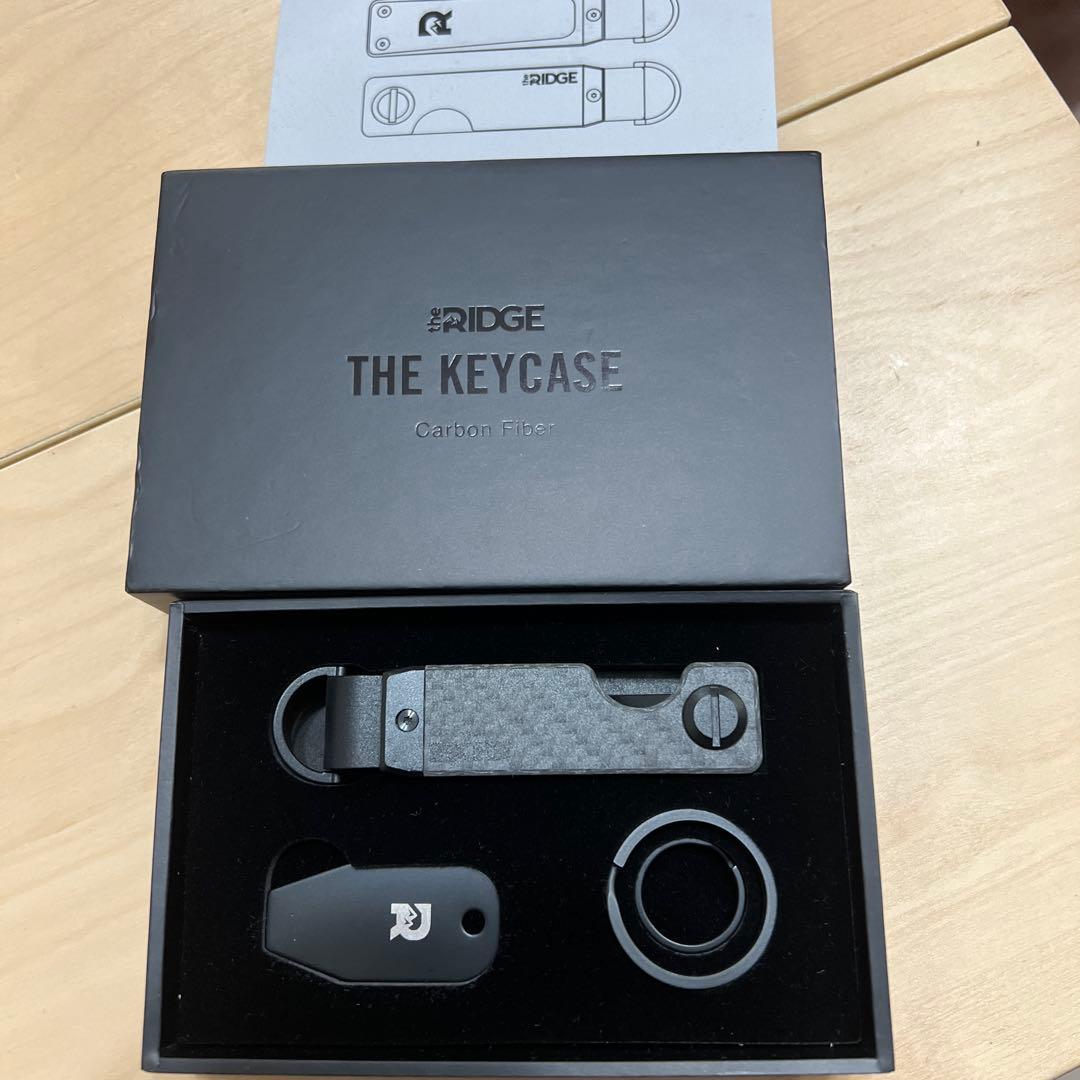 the RIDGE リッジ・キーケース カーボンファイバー