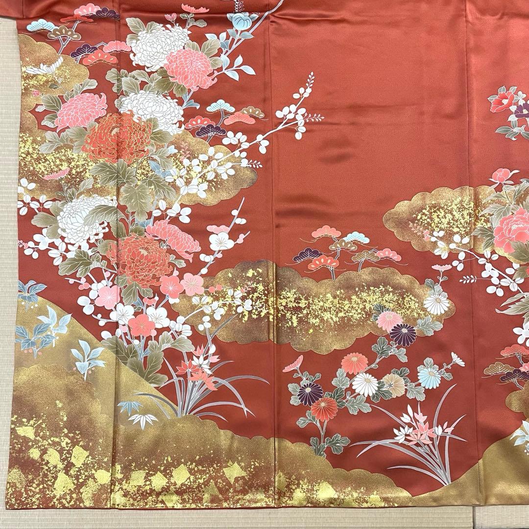 梅乃【167】正絹　訪問着　フルセット　上質　美品　古典　豪華