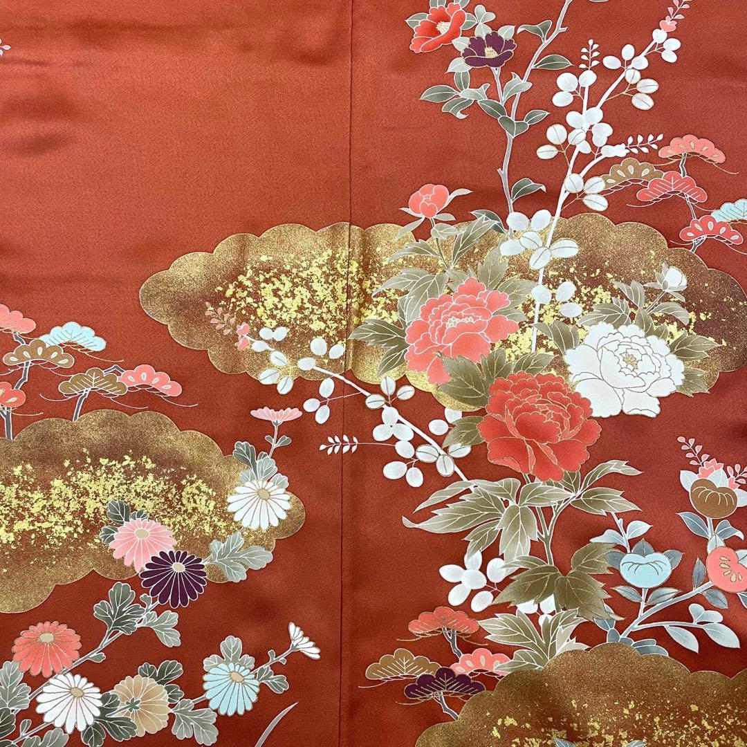 梅乃【167】正絹　訪問着　フルセット　上質　美品　古典　豪華