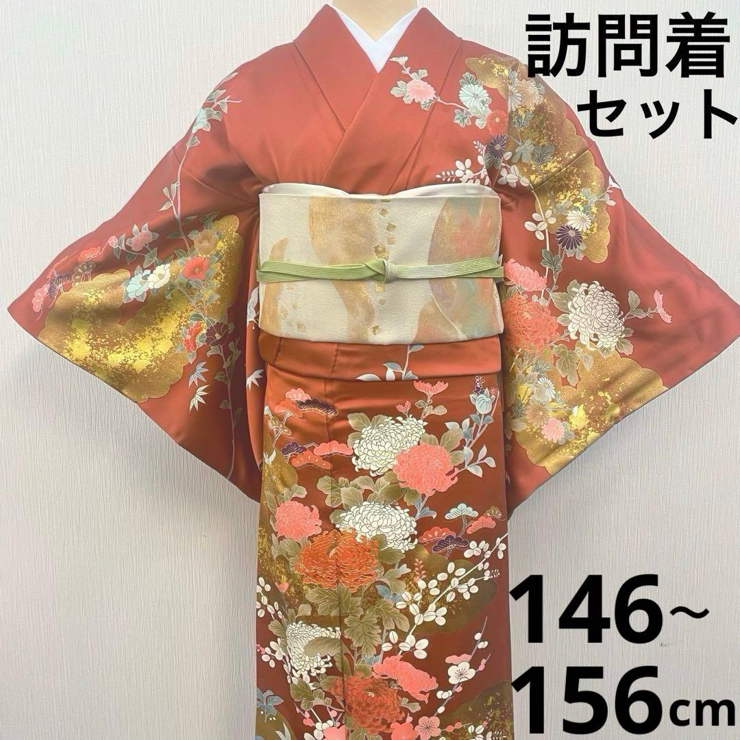 梅乃【167】正絹　訪問着　フルセット　上質　美品　古典　豪華