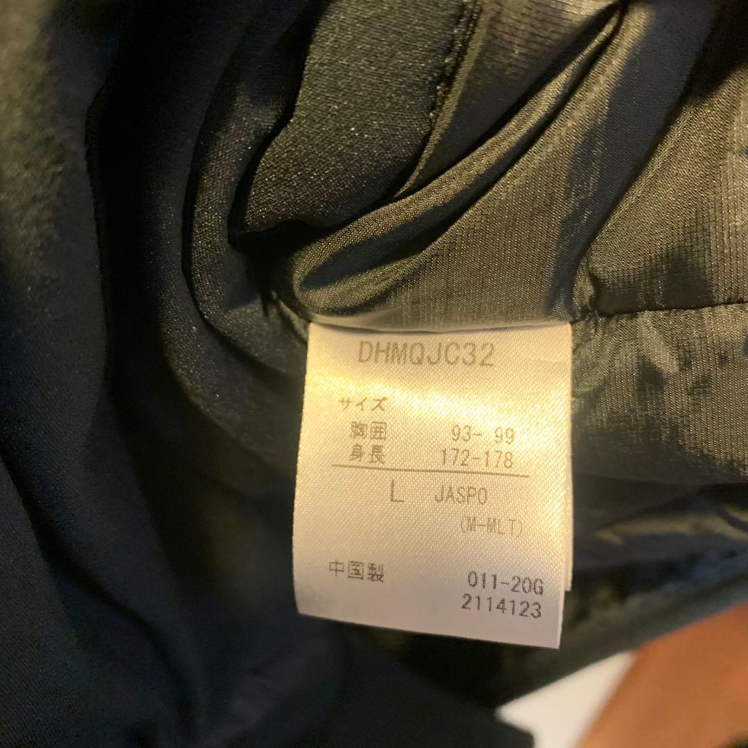 【※値下げ中】DESCENTE ddd ノーカラージャケット　ブラック