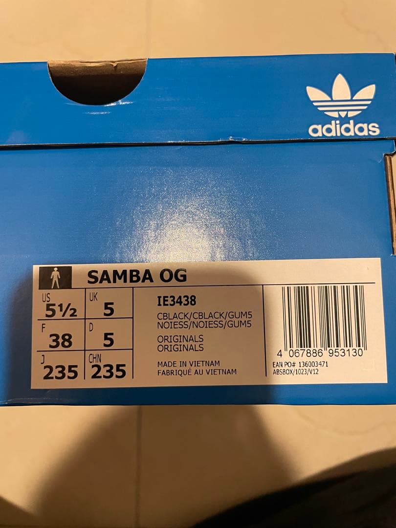 adidas サンバ OG / SAMBA OG 23.5cm