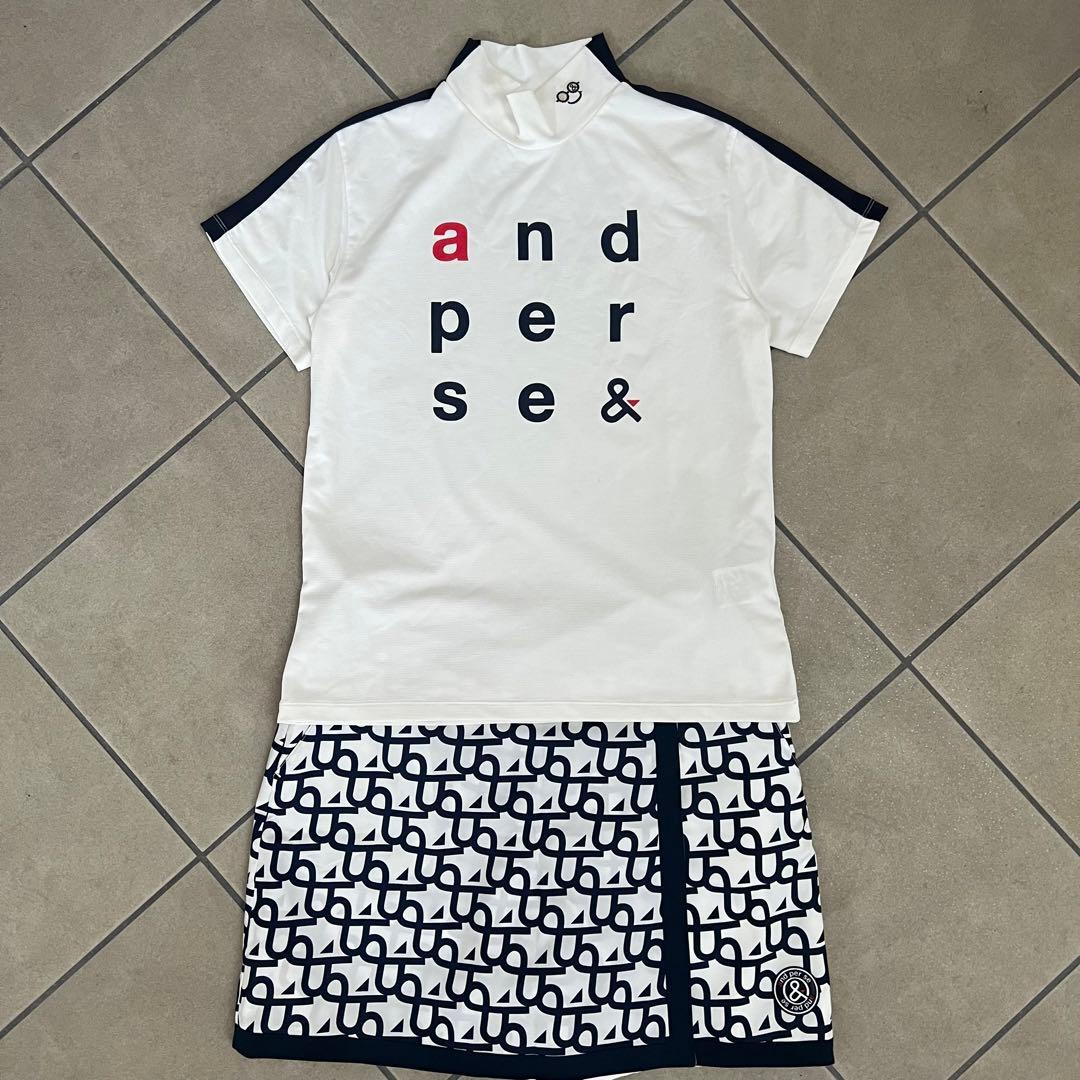 and per se アンパスィ　セットアップ　レディース　ゴルフ　L 上下