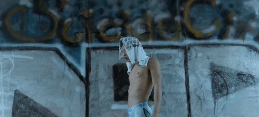 トップス CHROME HEARTS Hollywood Vertical Tee M