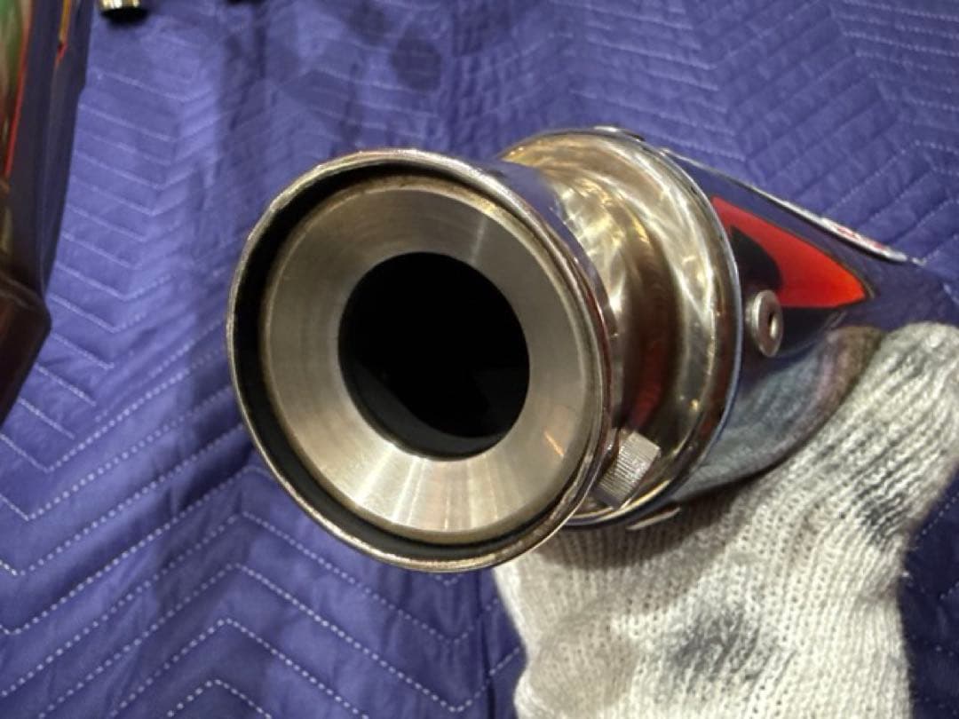 CBX400F CBX550F サタケ　ステンレス　手曲げ　Φ42.7