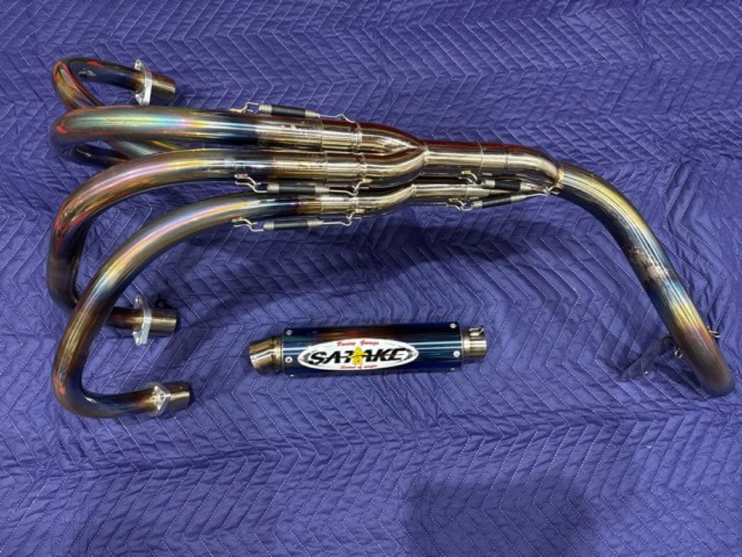 CBX400F CBX550F サタケ　ステンレス　手曲げ　Φ42.7