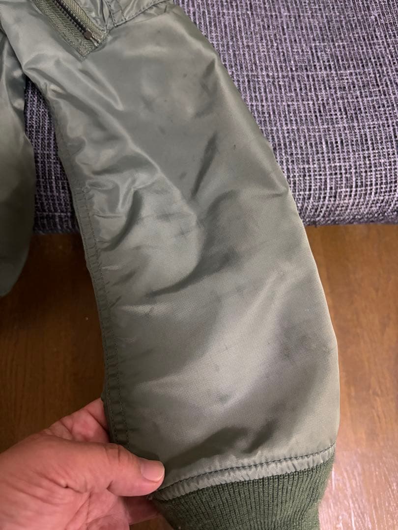 Ｌ2B MA-1 フライトジャケット セージグリーン