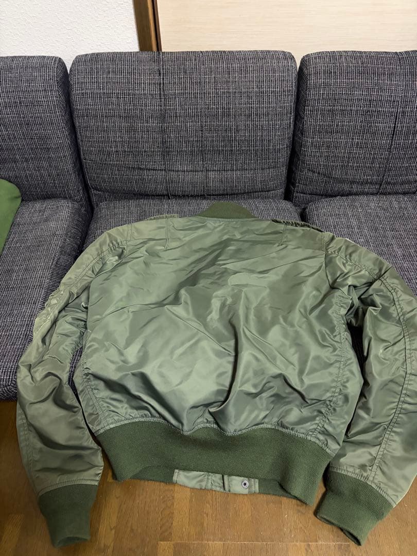 Ｌ2B MA-1 フライトジャケット セージグリーン