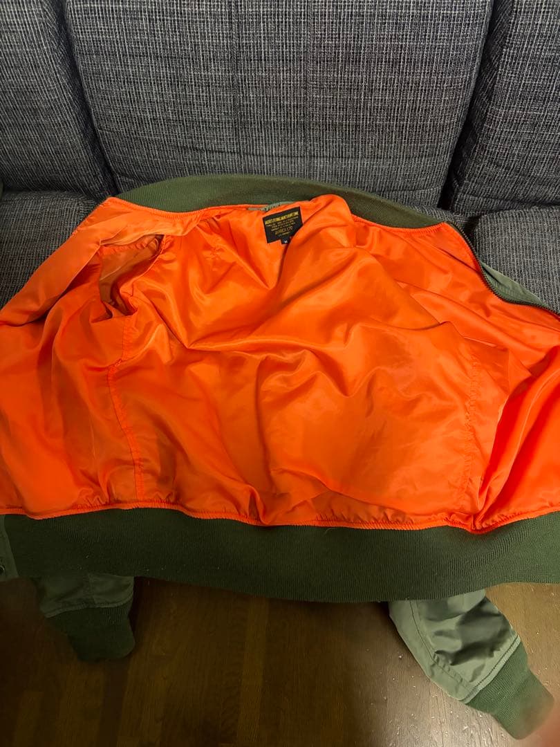 Ｌ2B MA-1 フライトジャケット セージグリーン