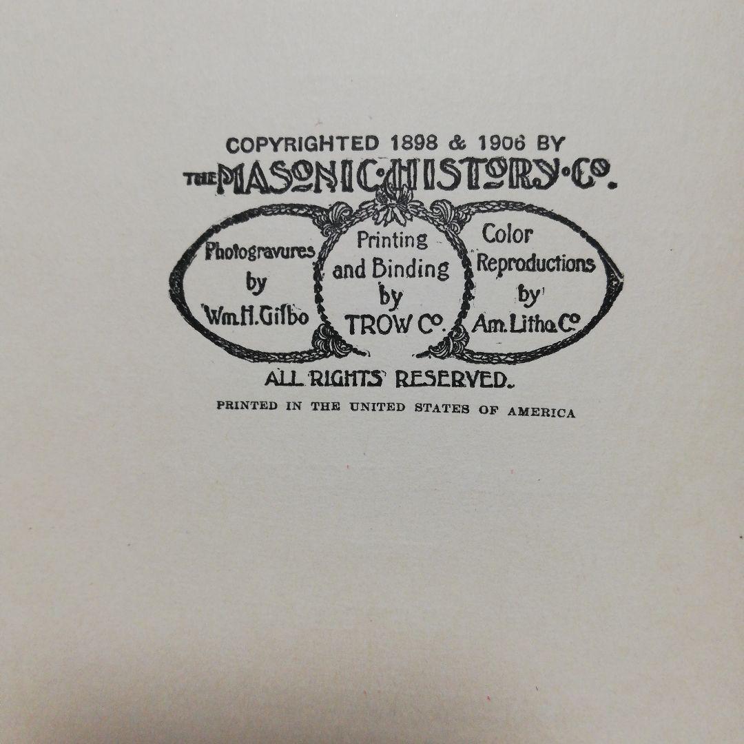 洋書 History of Freemasonry by Mackey (7 vol)