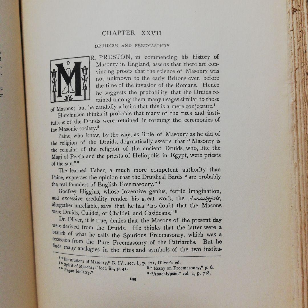 洋書 History of Freemasonry by Mackey (7 vol)