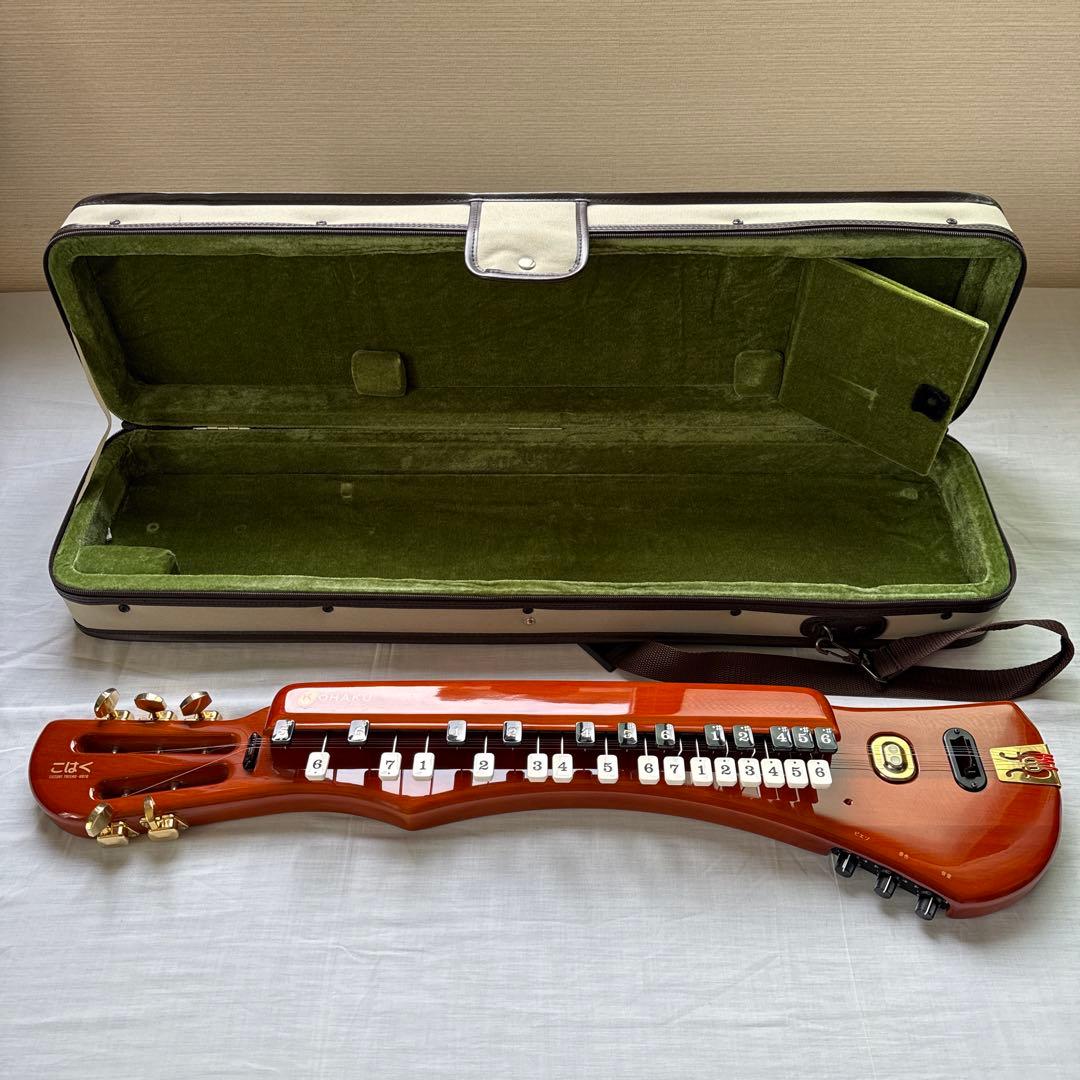 【超美品】SUZUKI 電気ソプラノ大正琴 スズキ こはく