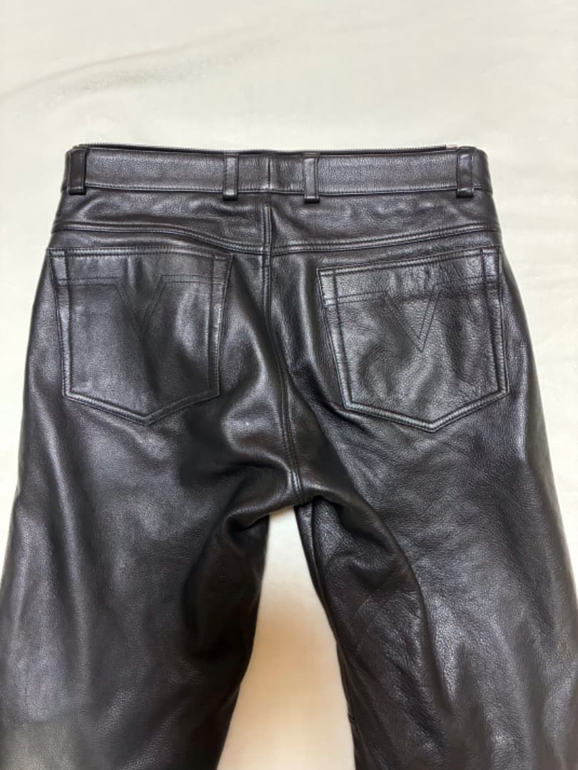 /バイク/ライディングレザーパンツ　サイズ48
