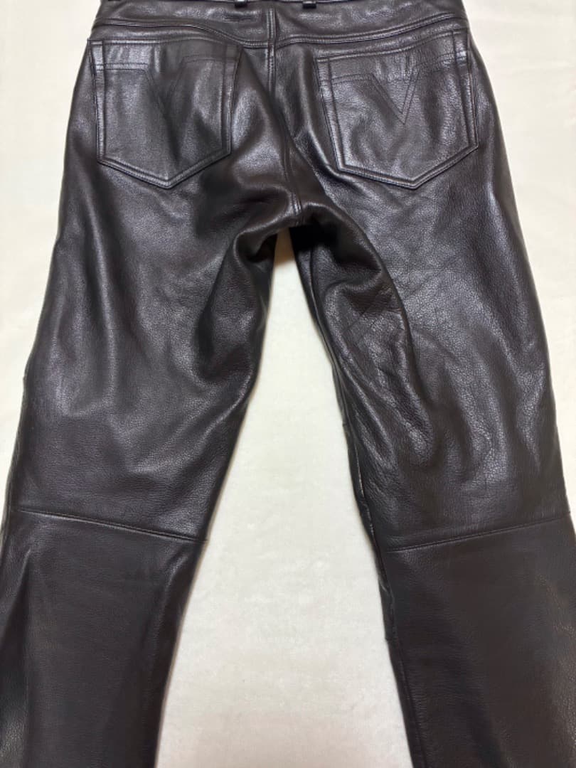 /バイク/ライディングレザーパンツ　サイズ48