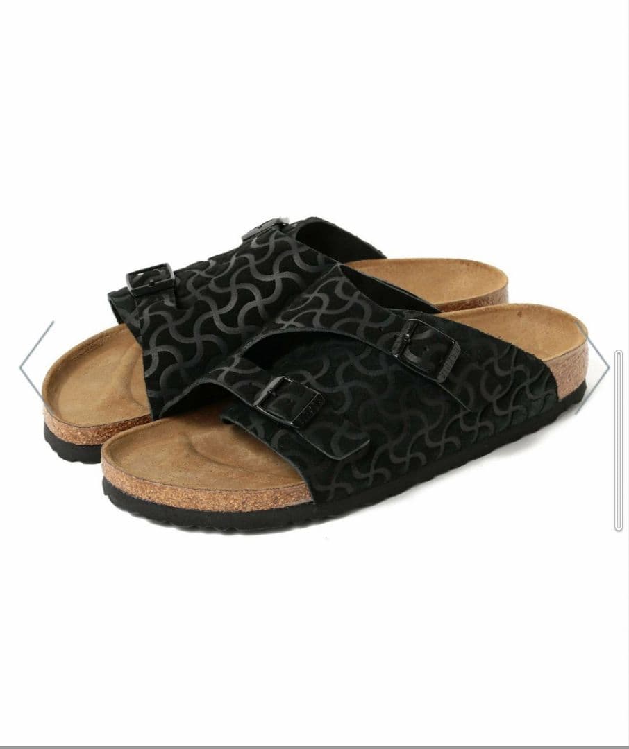 BIRKENSTOCK BEAMSコラボ ブラックサンダル