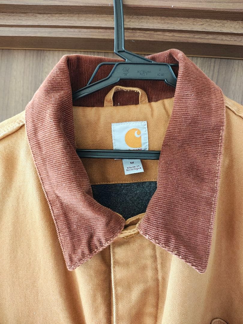 Carhartt カバーオール 裏地ブランケットMサイズ
