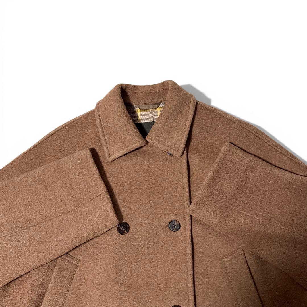 極美品✨️24AW　定価11万　マッキントッシュ　FYVIE チェックウールコート