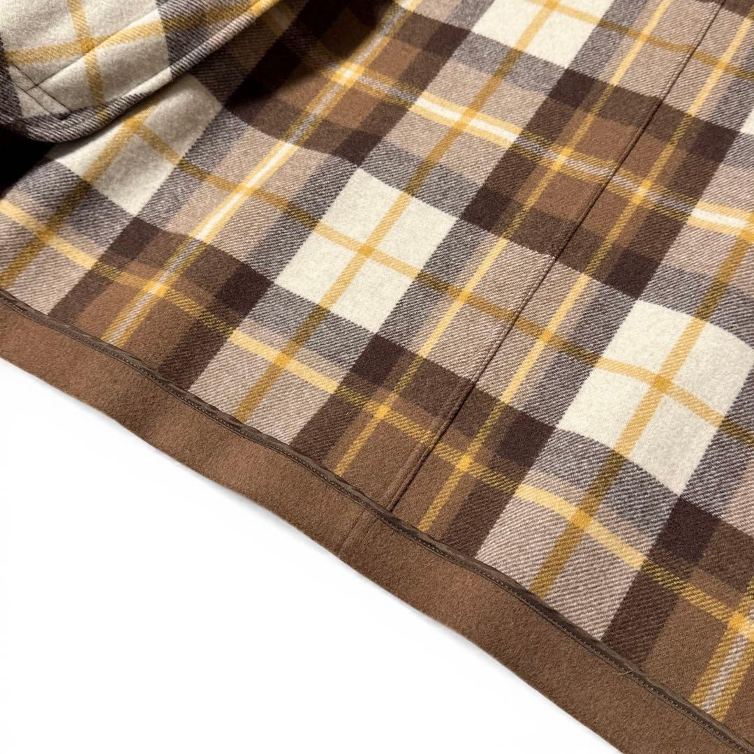 極美品✨️24AW　定価11万　マッキントッシュ　FYVIE チェックウールコート