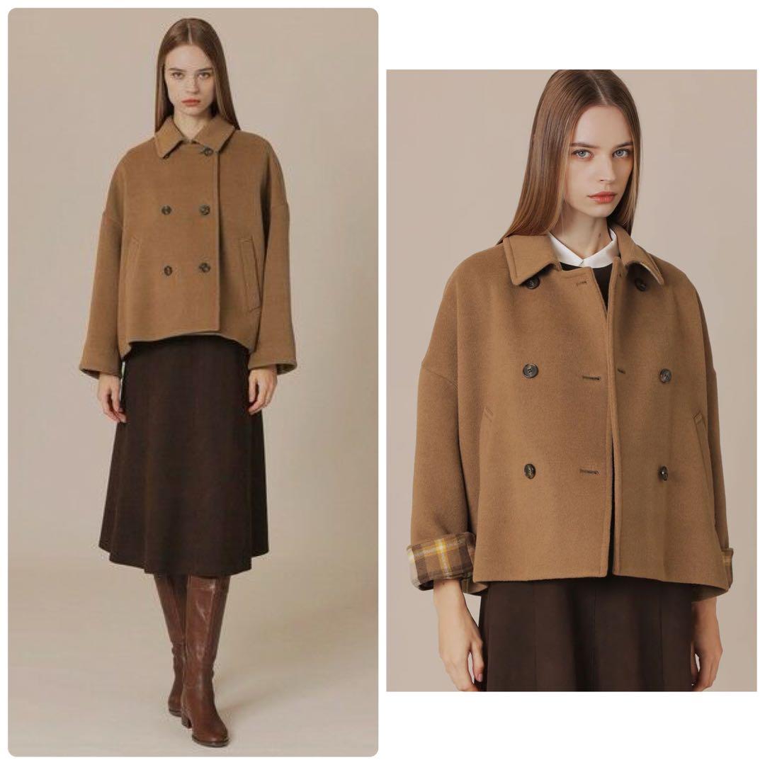 極美品✨️24AW　定価11万　マッキントッシュ　FYVIE チェックウールコート