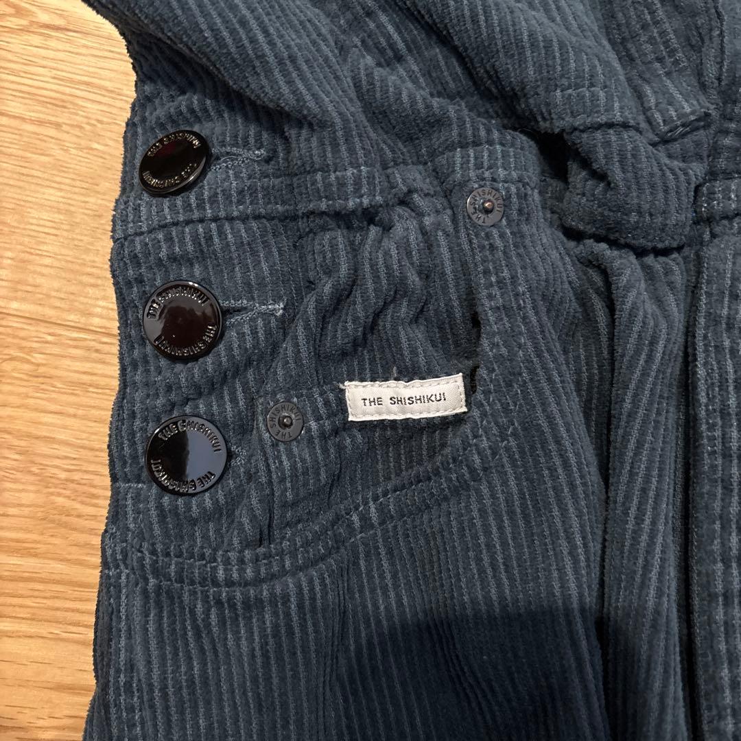 SHISHIKUI サロペット ネイビー