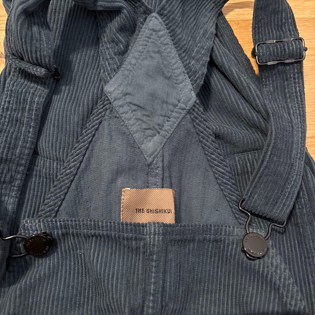 SHISHIKUI サロペット ネイビー