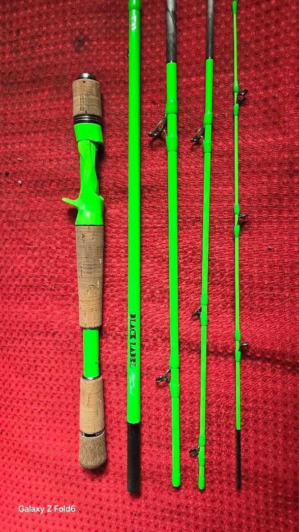 ダイワ ブラックレーベル トラベル ネオン C63MH-5・FR