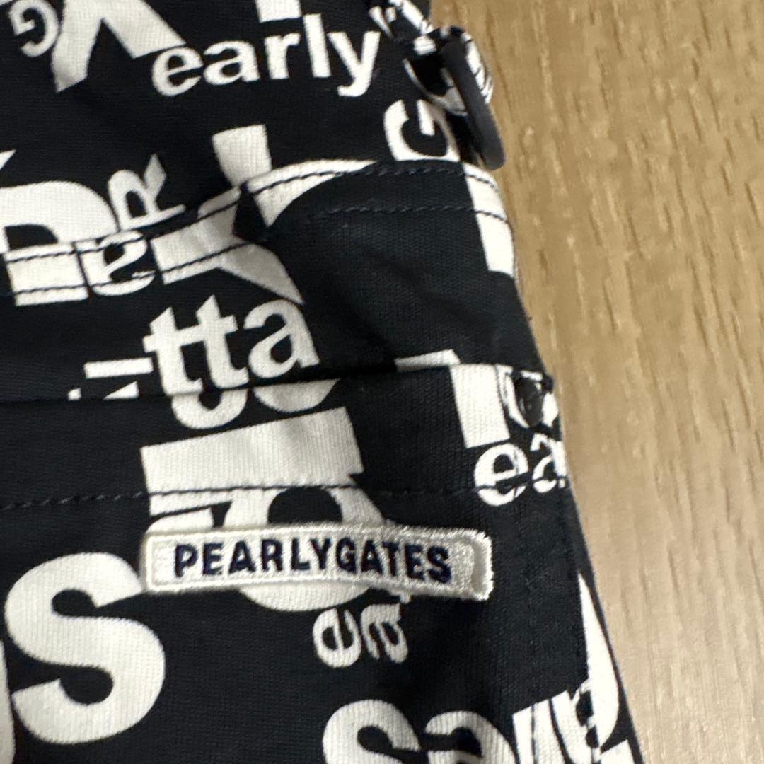 【美品】PEARLY GATES アルファベットプリントパンツ