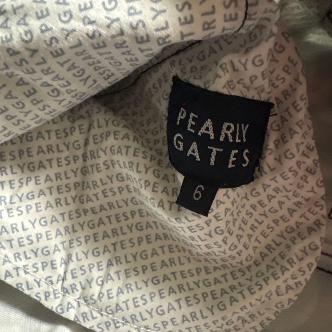 【美品】PEARLY GATES アルファベットプリントパンツ
