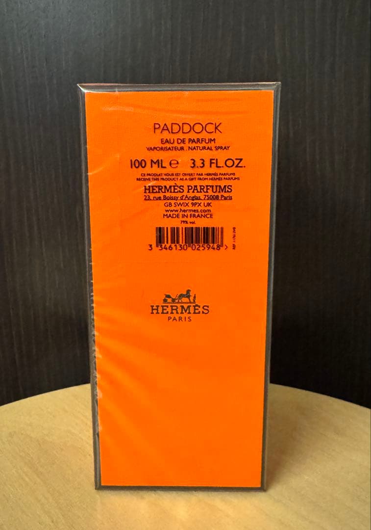 Hermes エルメス 香水Paddock Eau de Parfum 新品