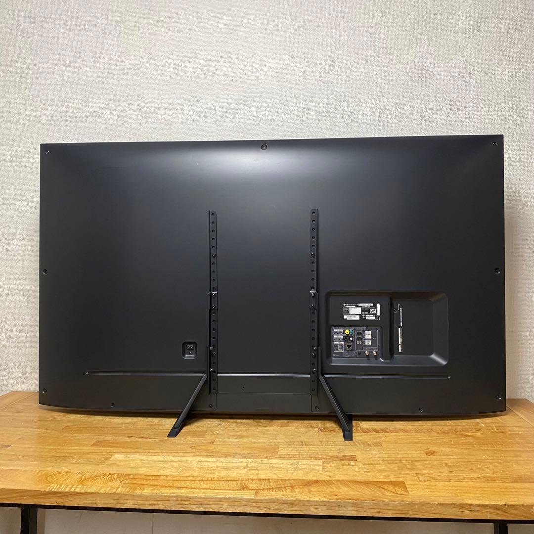 即日受渡❣️全国送料込LG 65V型 4K液晶テレビ ネット動画配信アプリ○