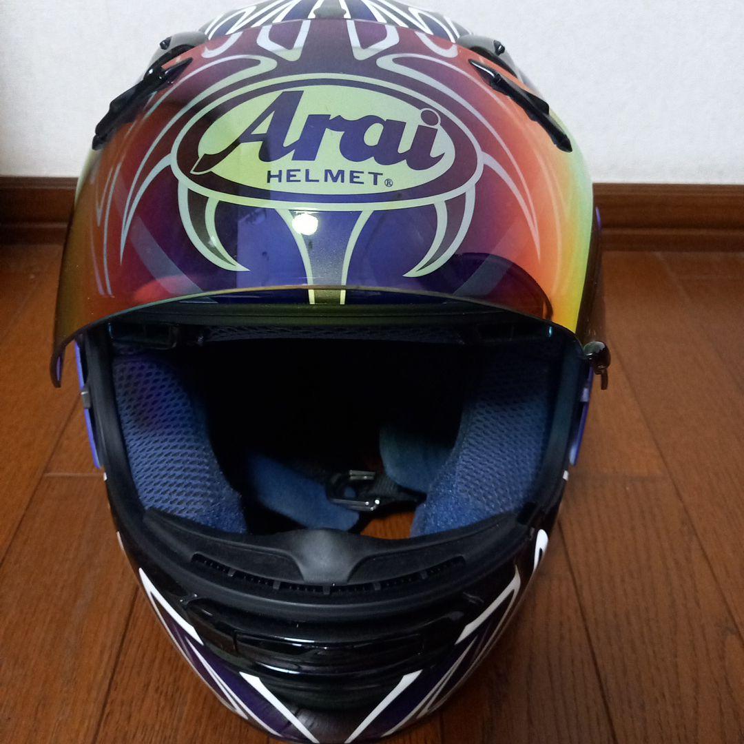 Arai フルフェイスヘルメット 青/黒/白