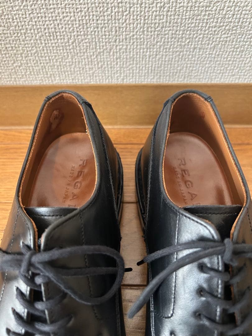 REGAL リーガル　Uチップシューズ　シャンボード　24 1/2