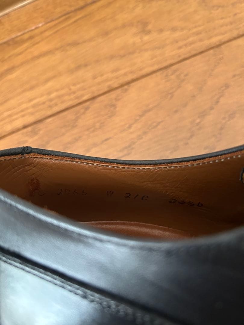 REGAL リーガル　Uチップシューズ　シャンボード　24 1/2