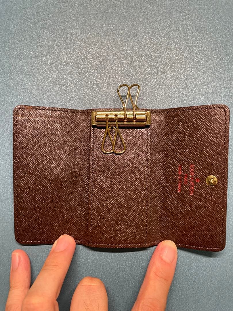 ルイヴィトン ダミエ 定番 キーケース6連