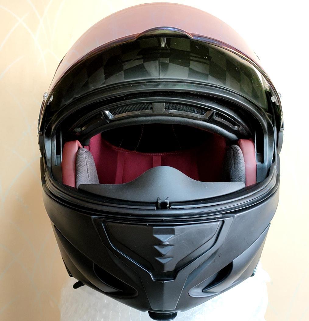 訳アリ 軽量 カーボン製 LS2 VORTEX システムヘルメット フルフェイス