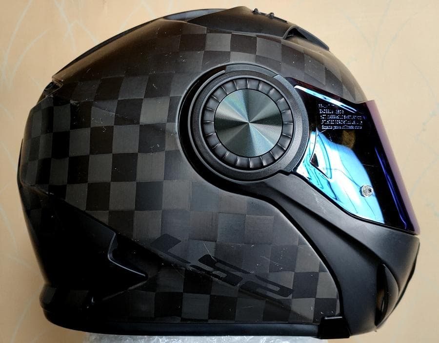 訳アリ 軽量 カーボン製 LS2 VORTEX システムヘルメット フルフェイス