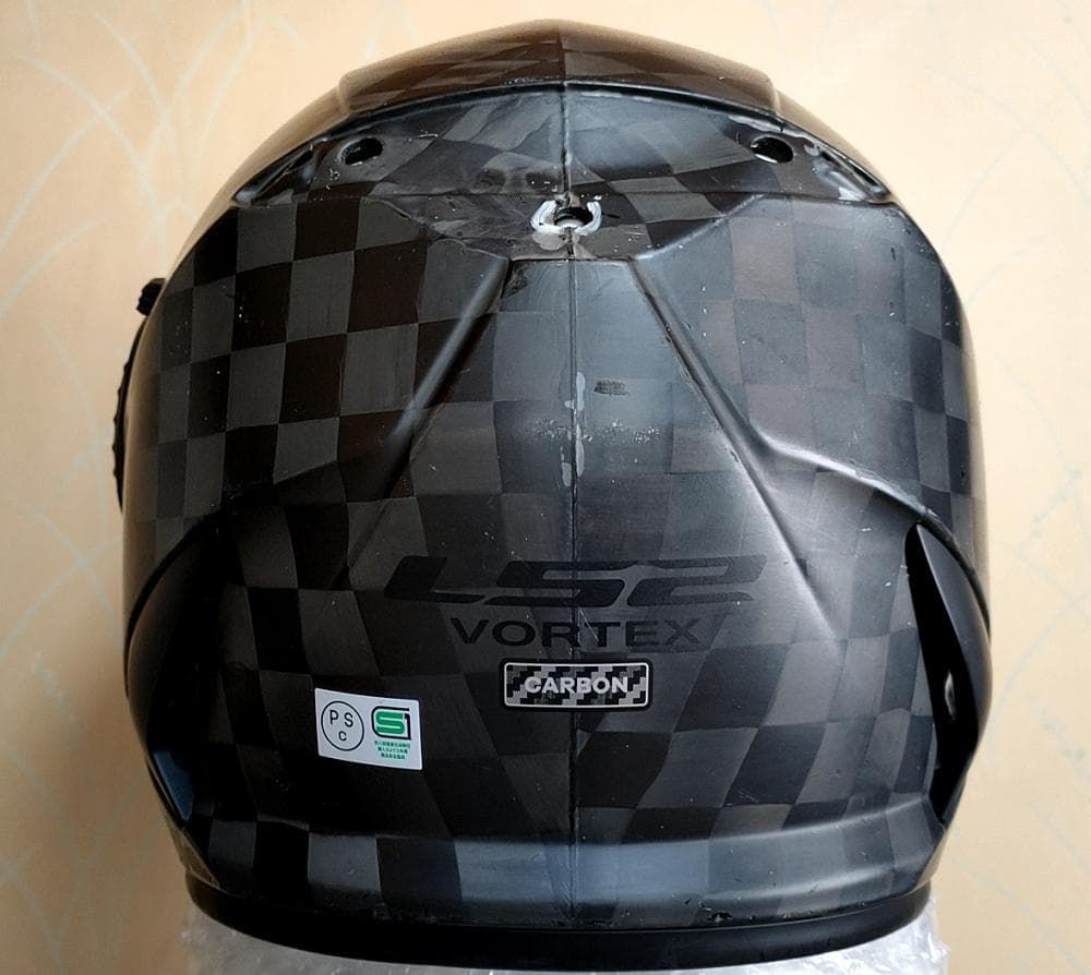 訳アリ 軽量 カーボン製 LS2 VORTEX システムヘルメット フルフェイス