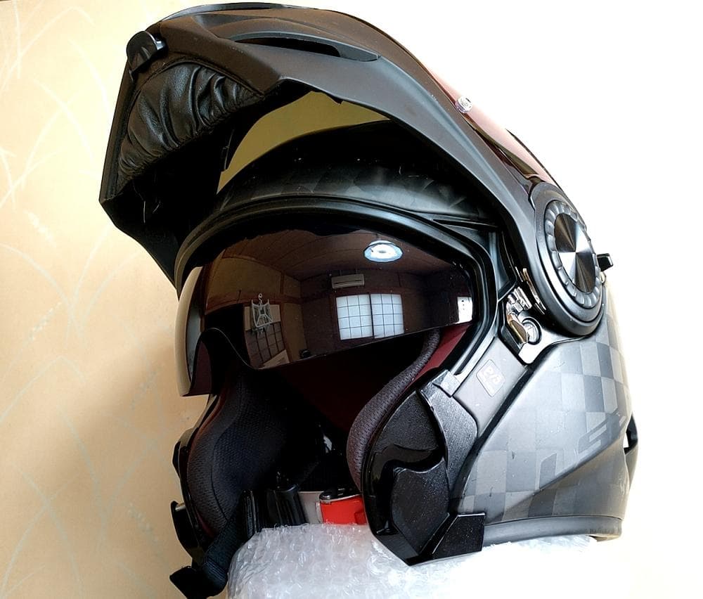 訳アリ 軽量 カーボン製 LS2 VORTEX システムヘルメット フルフェイス