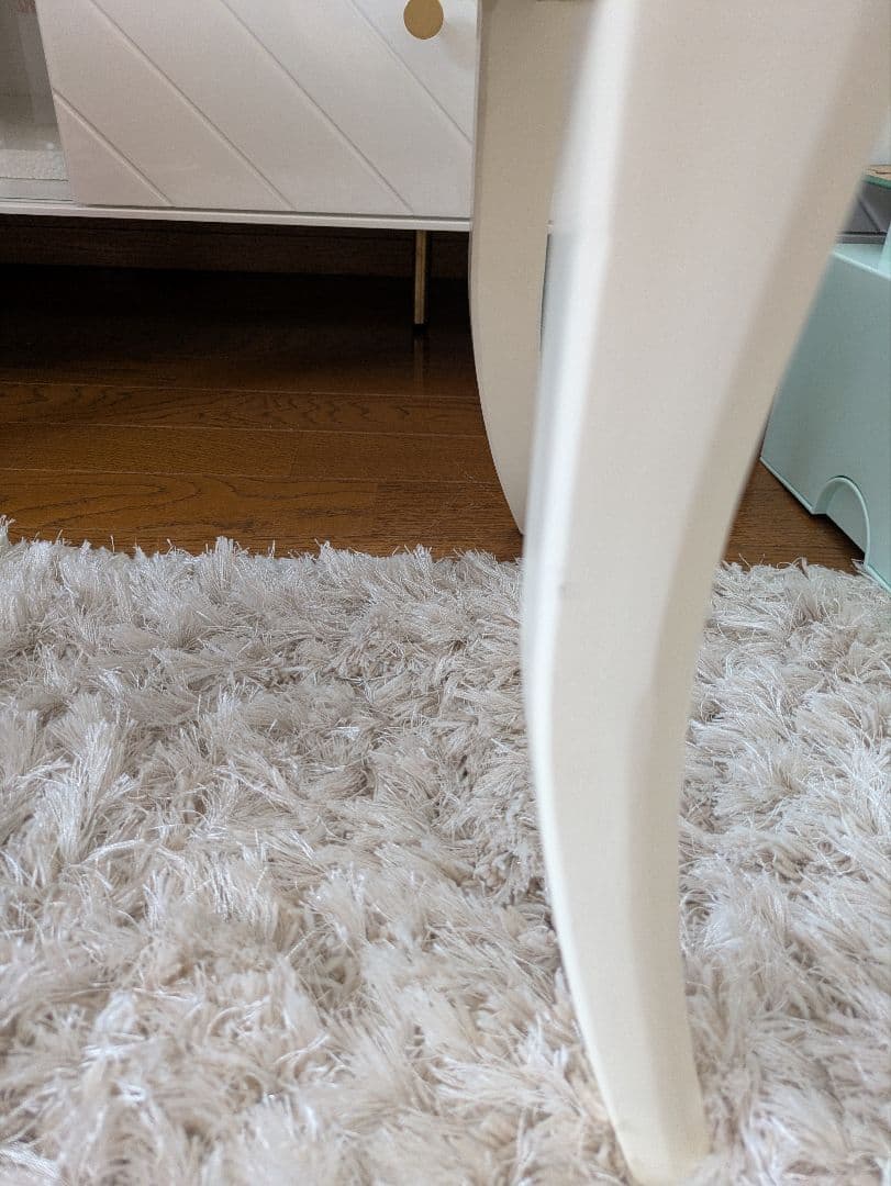 週末限定価格フランフラン　キャーロ コーヒーテーブル　ホワイト　限定モデル