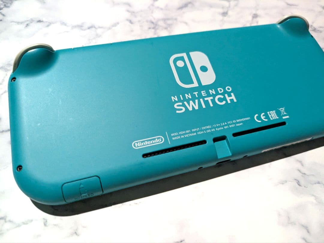 Nintendo Switch Lite ターコイズ ポーチ・クリアケース付き