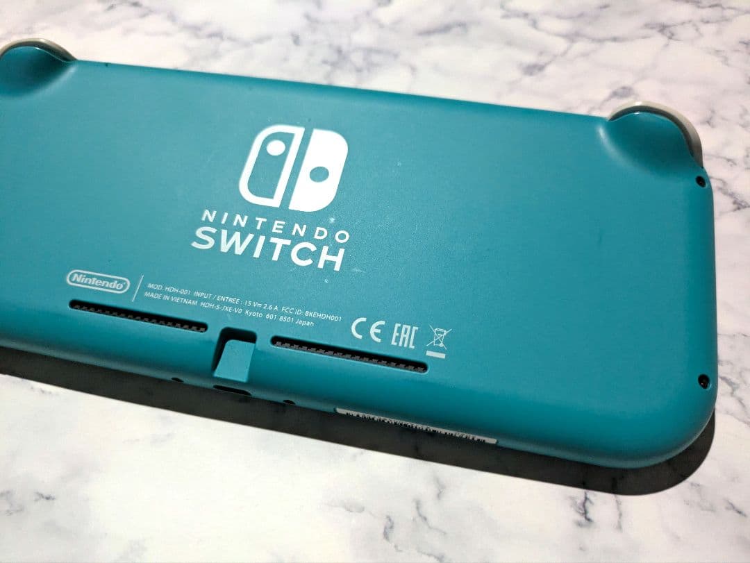 Nintendo Switch Lite ターコイズ ポーチ・クリアケース付き