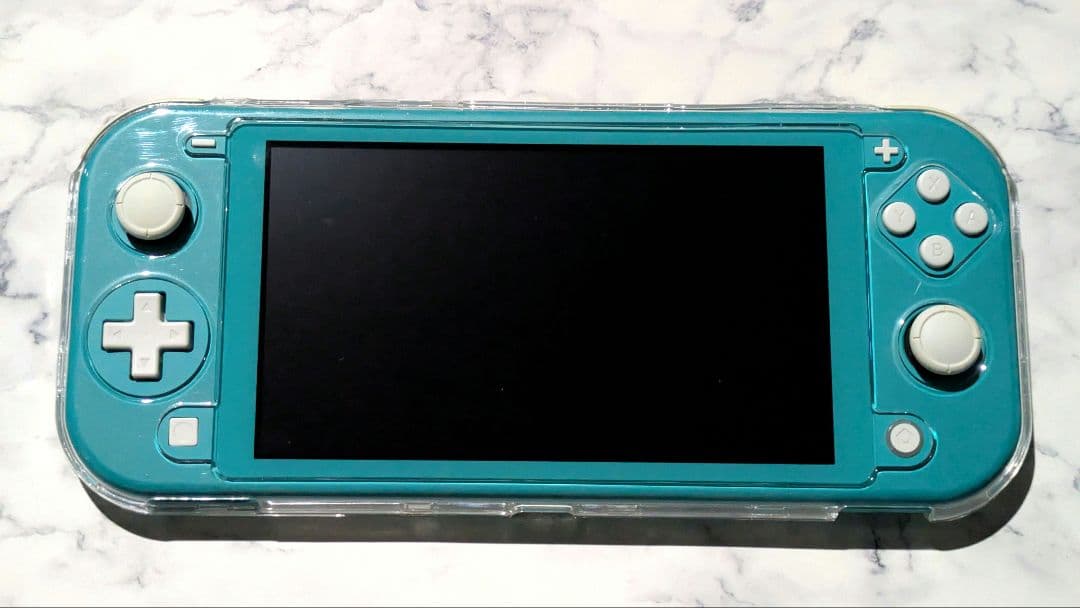 Nintendo Switch Lite ターコイズ ポーチ・クリアケース付き