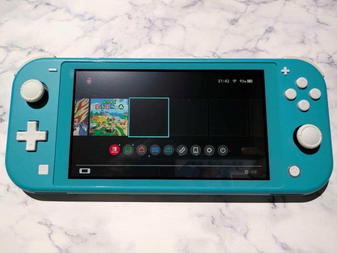 Nintendo Switch Lite ターコイズ ポーチ・クリアケース付き