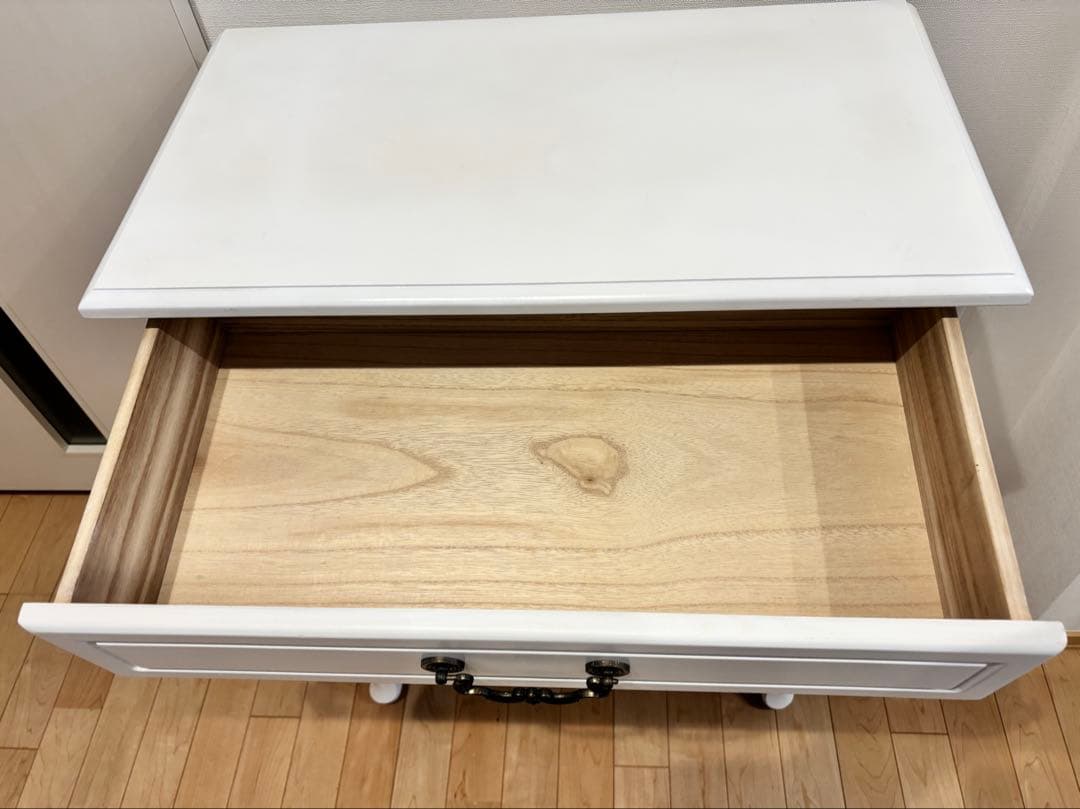 フレンチスタイル☆白家具☆5段チェスト