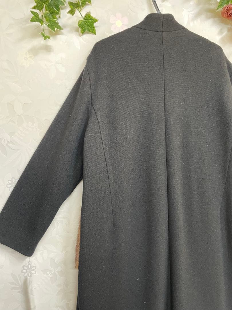 ☆きき☆211S＆Imprimeウール 上質♪ ファーポケット付きコート