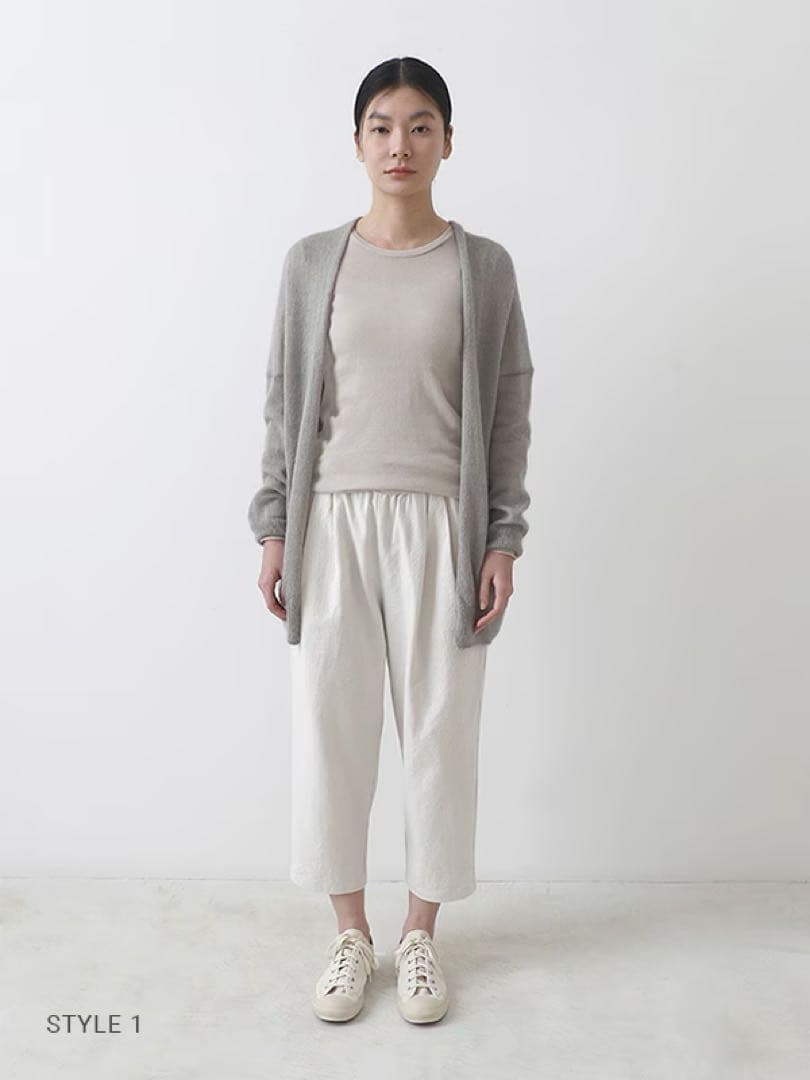 パンツ evam eva cropped pants 2