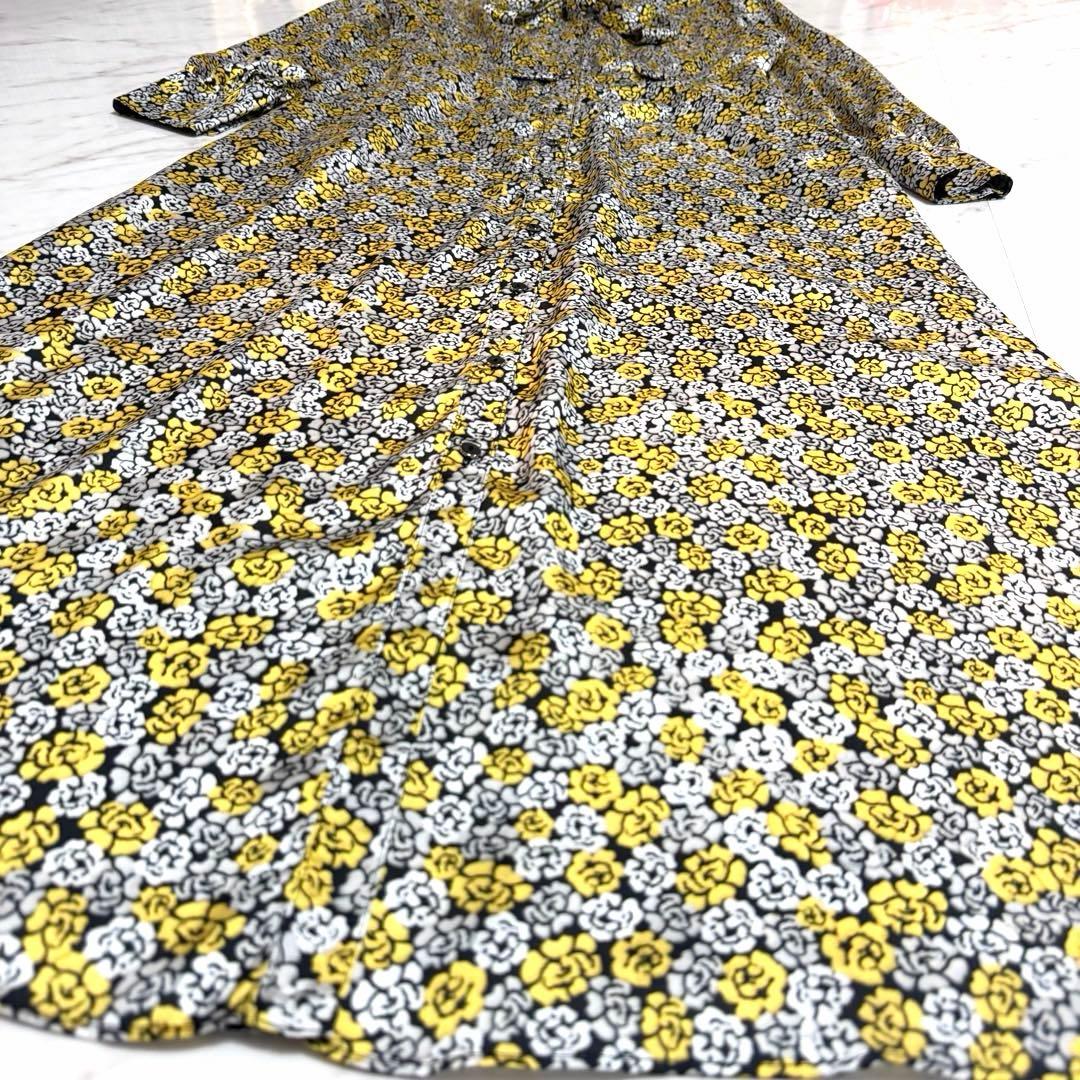 未使用✨️2024✨️完売品 アルアバイル プチフルールプリントワンピース ボウタイ