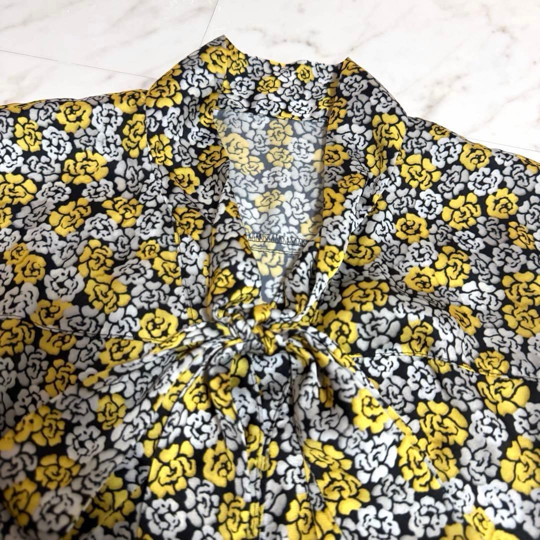 未使用✨️2024✨️完売品 アルアバイル プチフルールプリントワンピース ボウタイ