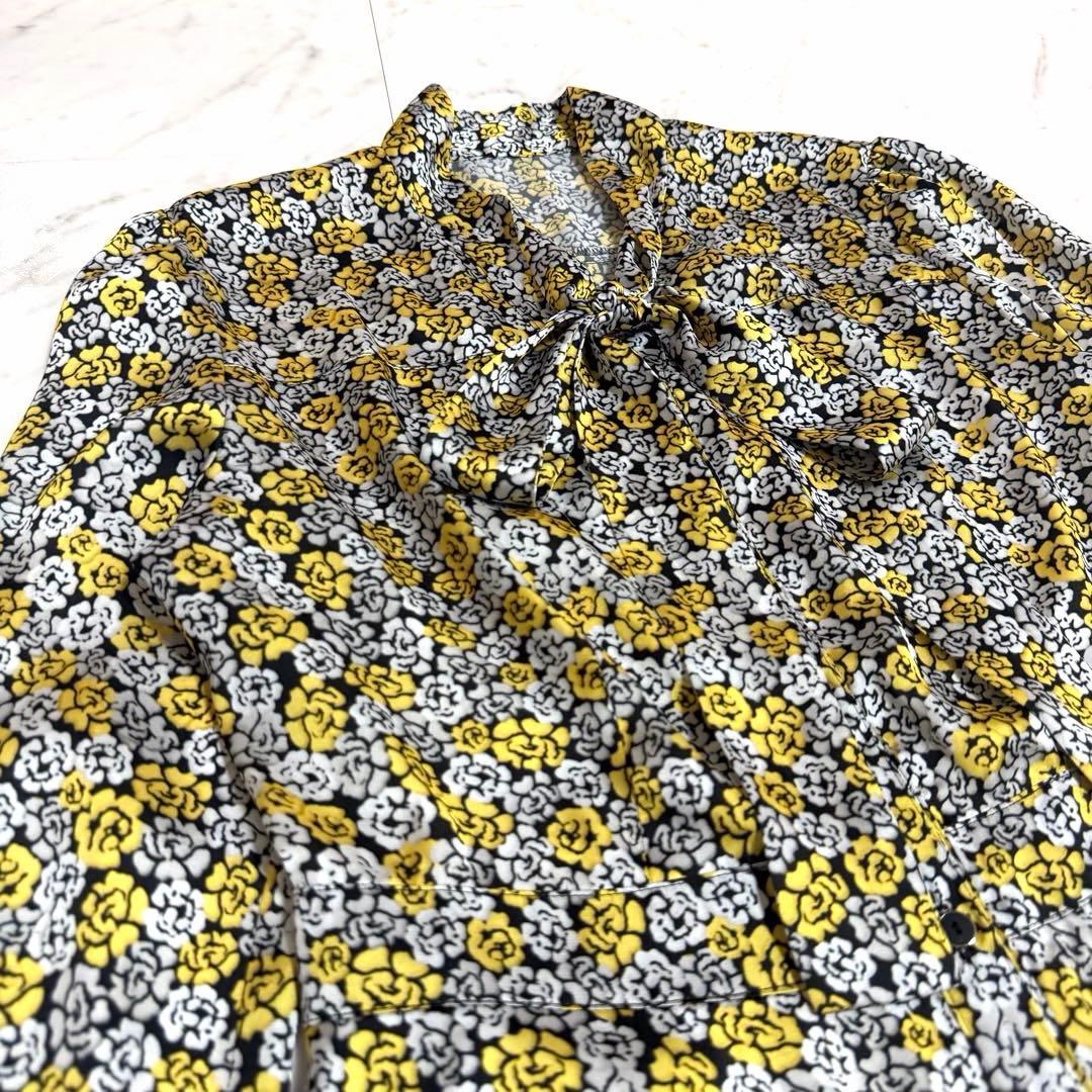 未使用✨️2024✨️完売品 アルアバイル プチフルールプリントワンピース ボウタイ