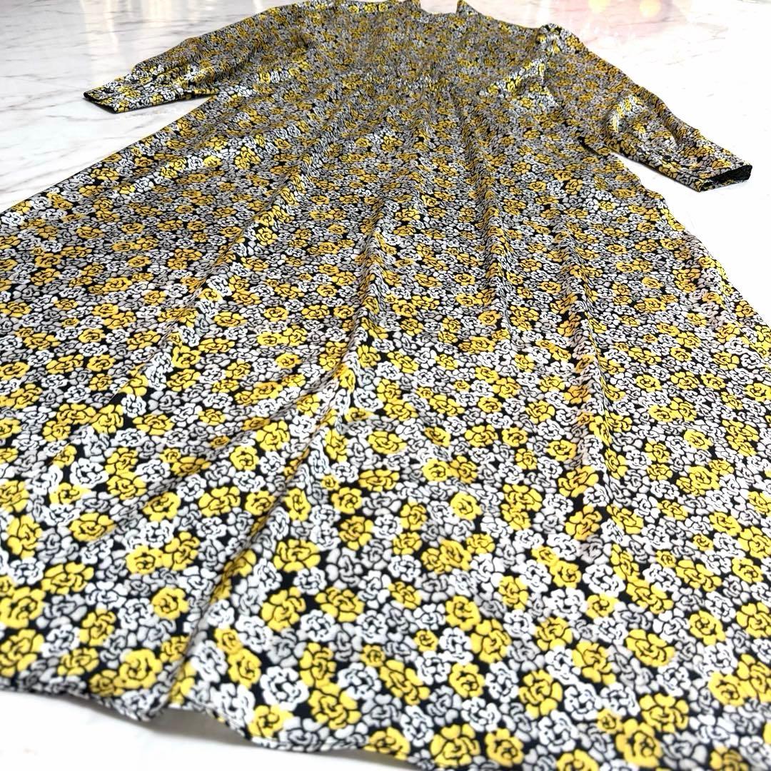 未使用✨️2024✨️完売品 アルアバイル プチフルールプリントワンピース ボウタイ